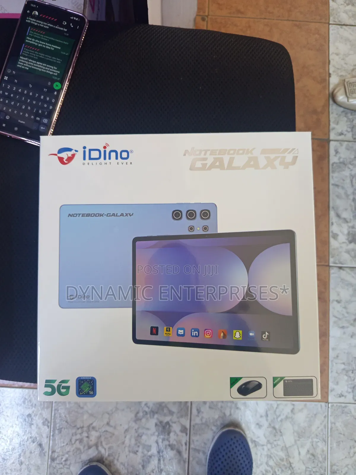 New Idino Notebook Galaxy 256 GB
