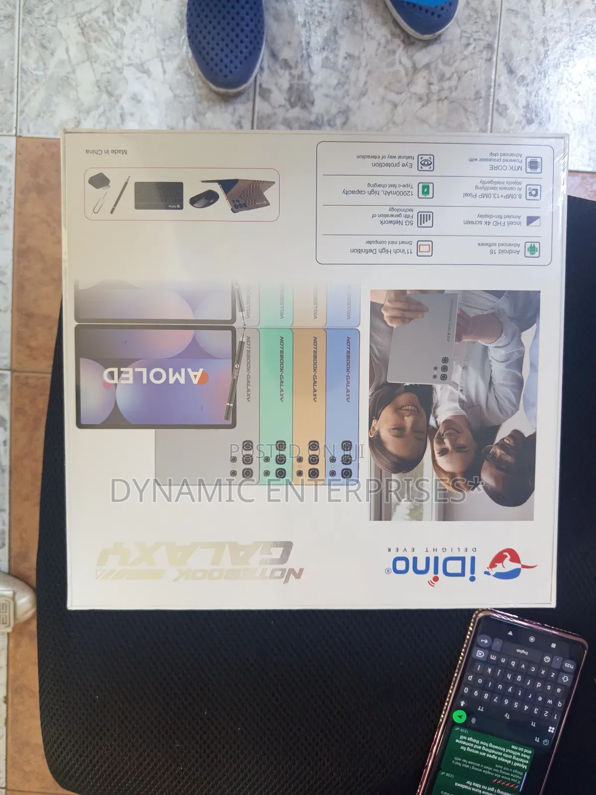 New Idino Notebook Galaxy 256 GB