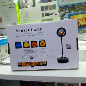 Sunset Projection Lamp Led Usb Romantic Mood Lighting