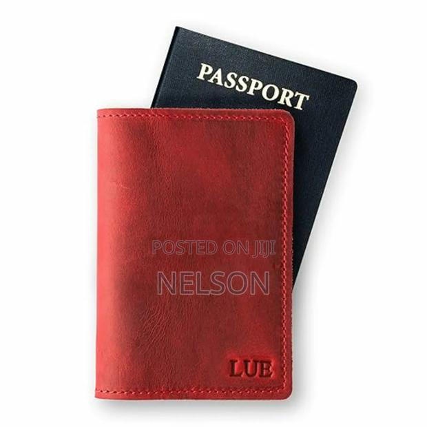 Stylish Synthetic Leather Passport Holder Wallet
