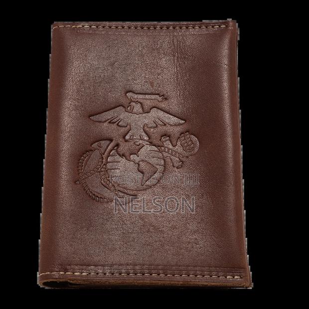 Stylish Synthetic Leather Passport Holder Wallet - thumbnail 2