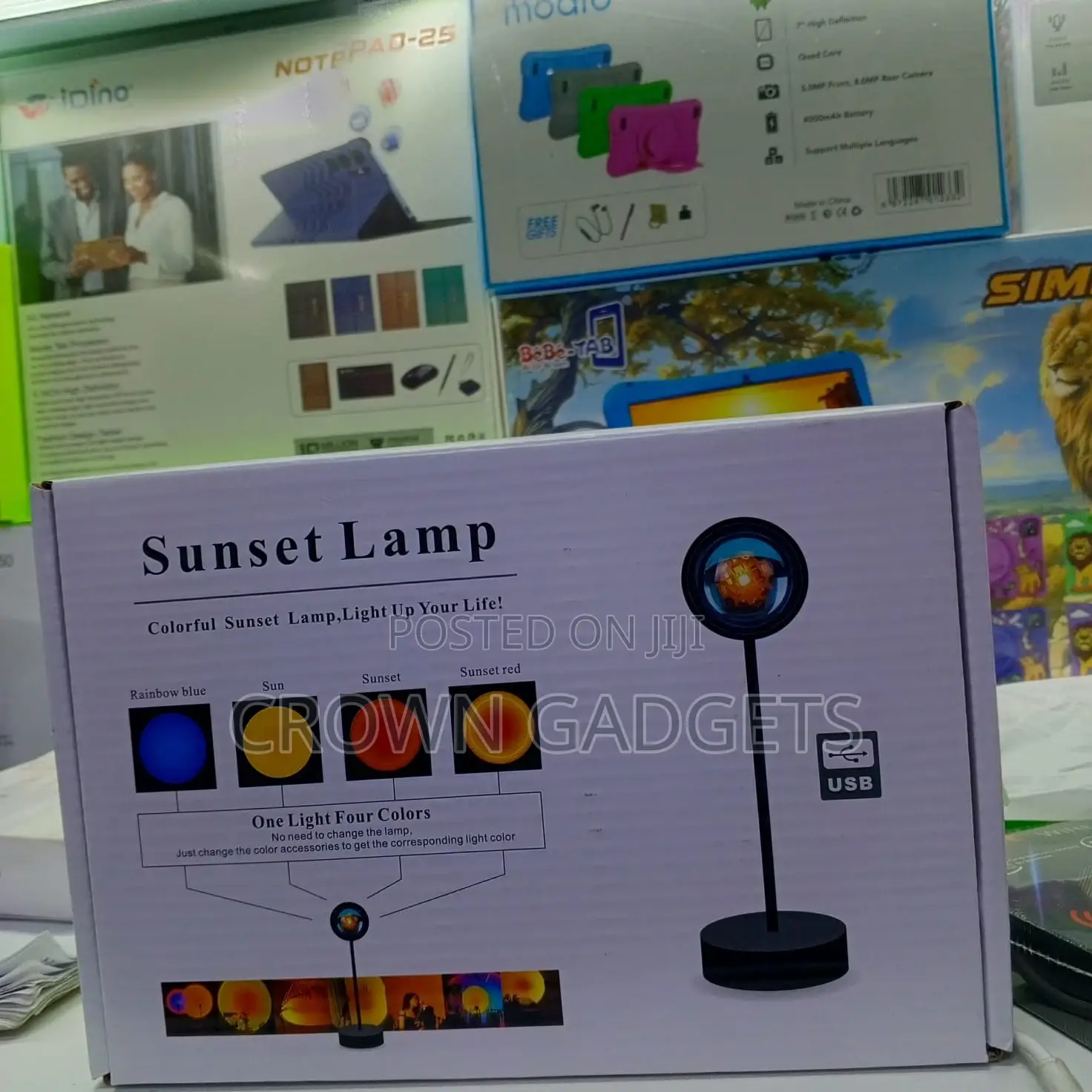Led Sunset Projection Light for Bedroom and Photography