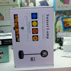 Colorful Sunset Projection Lamp for Relaxing Ambience