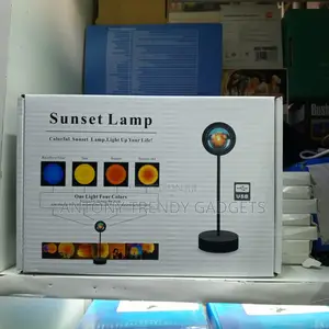 Usb Led Sunset Projection Lamp For Bedroom & Photography