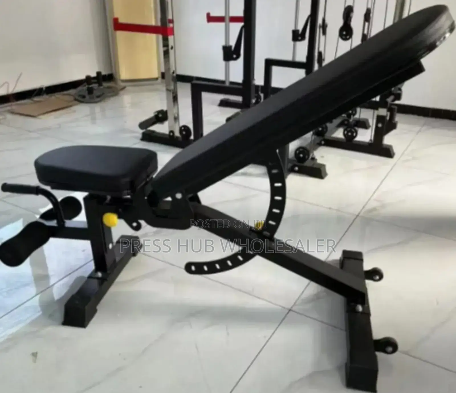 Adjustable and Foldable Weight Bench,
