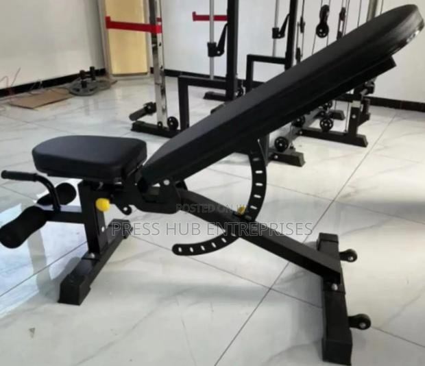 Adjustable and Foldable Weight Bench, - thumbnail 3