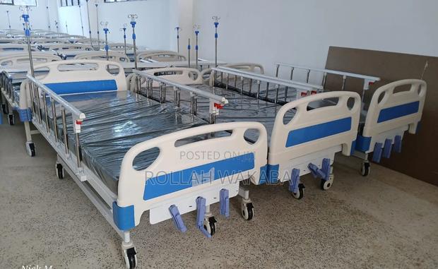 3 Crank Manual Abs Bed With Mattress - main view