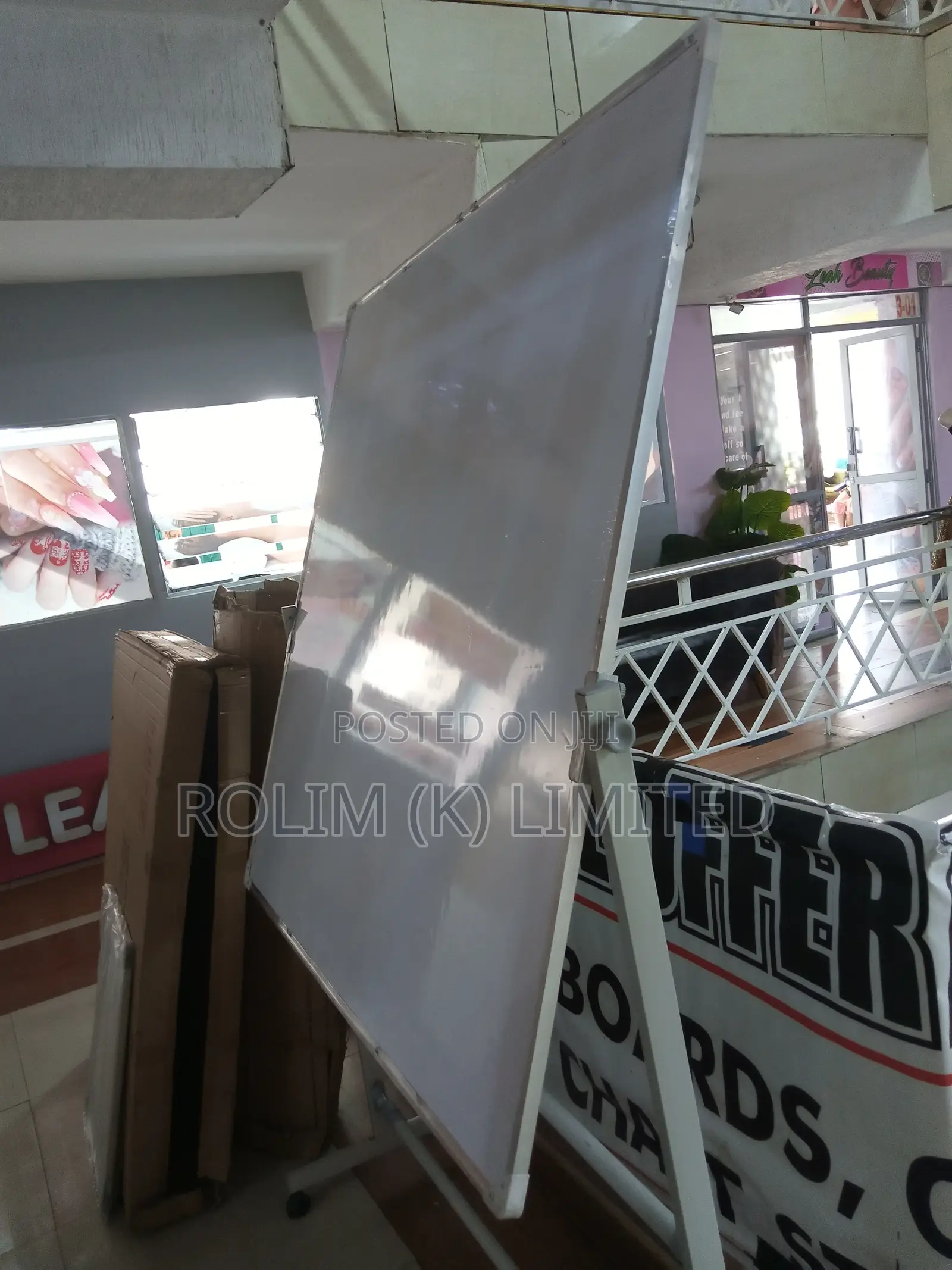 180cm X 120cm Whiteboard With Rotational Movable Stand