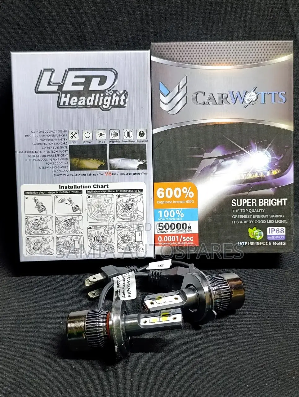 Car Led Bulb H4 A10n Carwatts