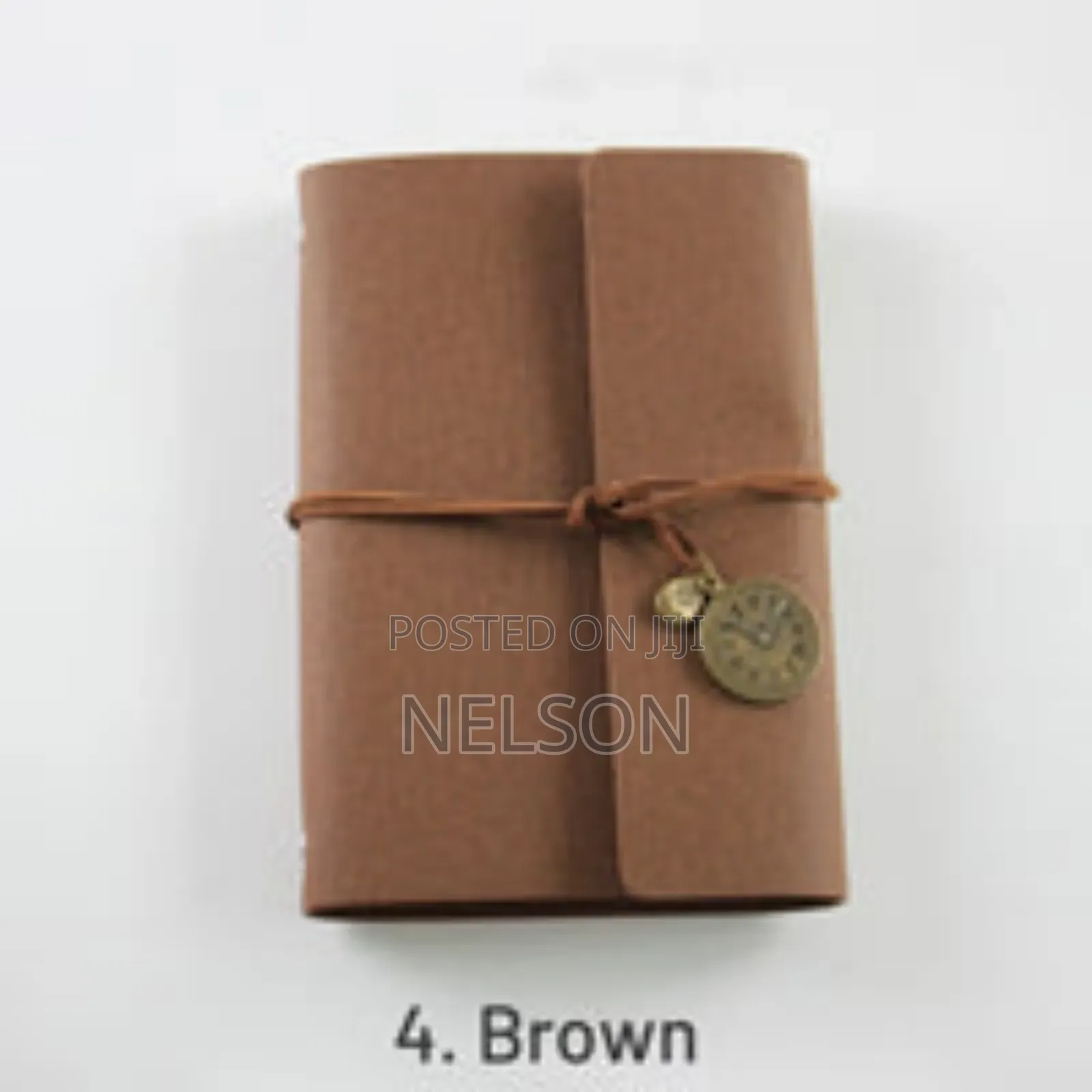 A6 Retro Leaf Notebook