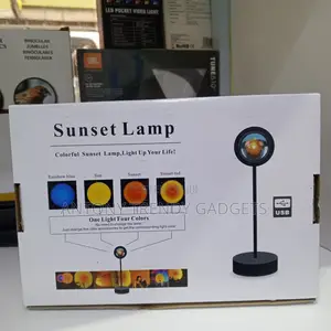 Romantic Led Sunset Projection Light Usb Powered
