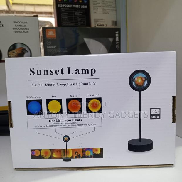 Romantic Led Sunset Projection Light Usb Powered
