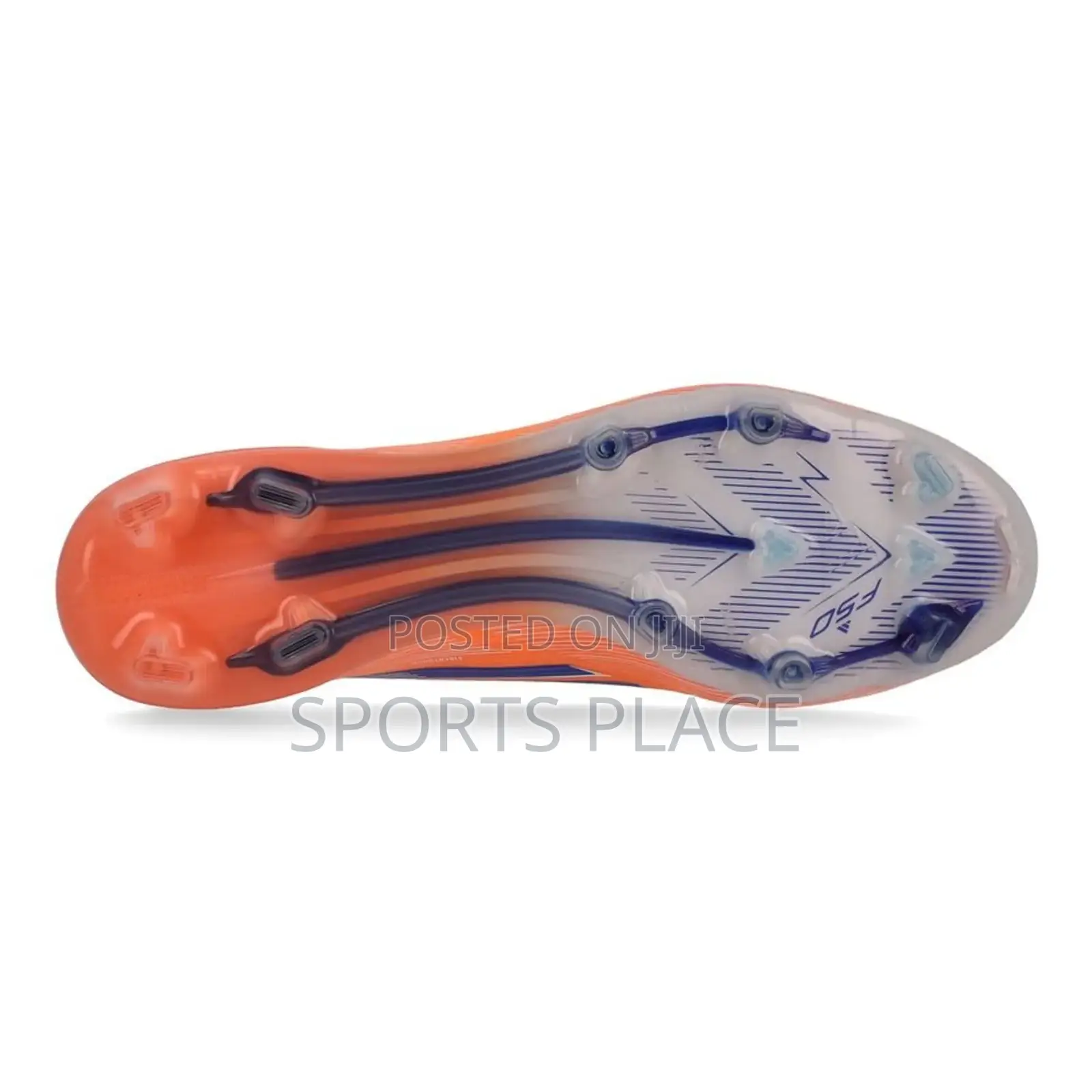 Yamal Coral Signal Beam Orange F50 Soccer Boots