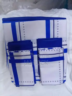 Mix Match Cotton Bedsheets With Elastic Edges – 6 Pieces Set - Sn