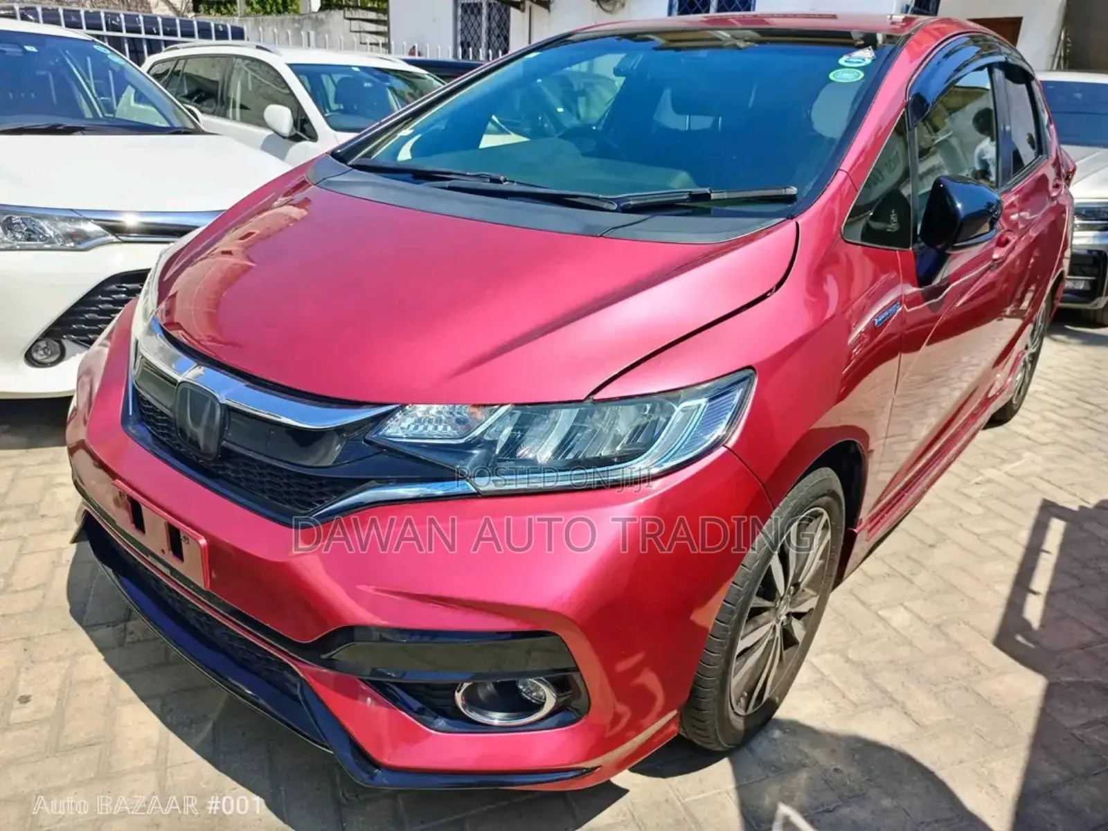 Honda Fit 2019 Burgundy