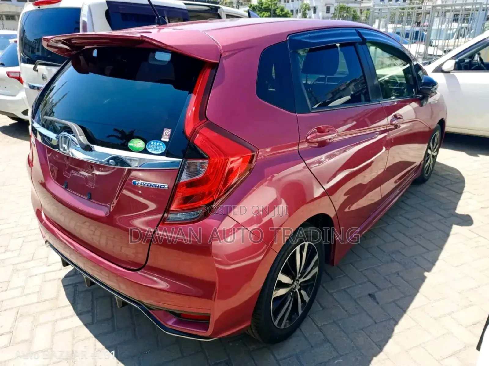 Honda Fit 2019 Burgundy