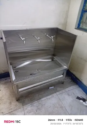 Three Taps Water Refilling Station, Ideal for Schools, Hotels and More
