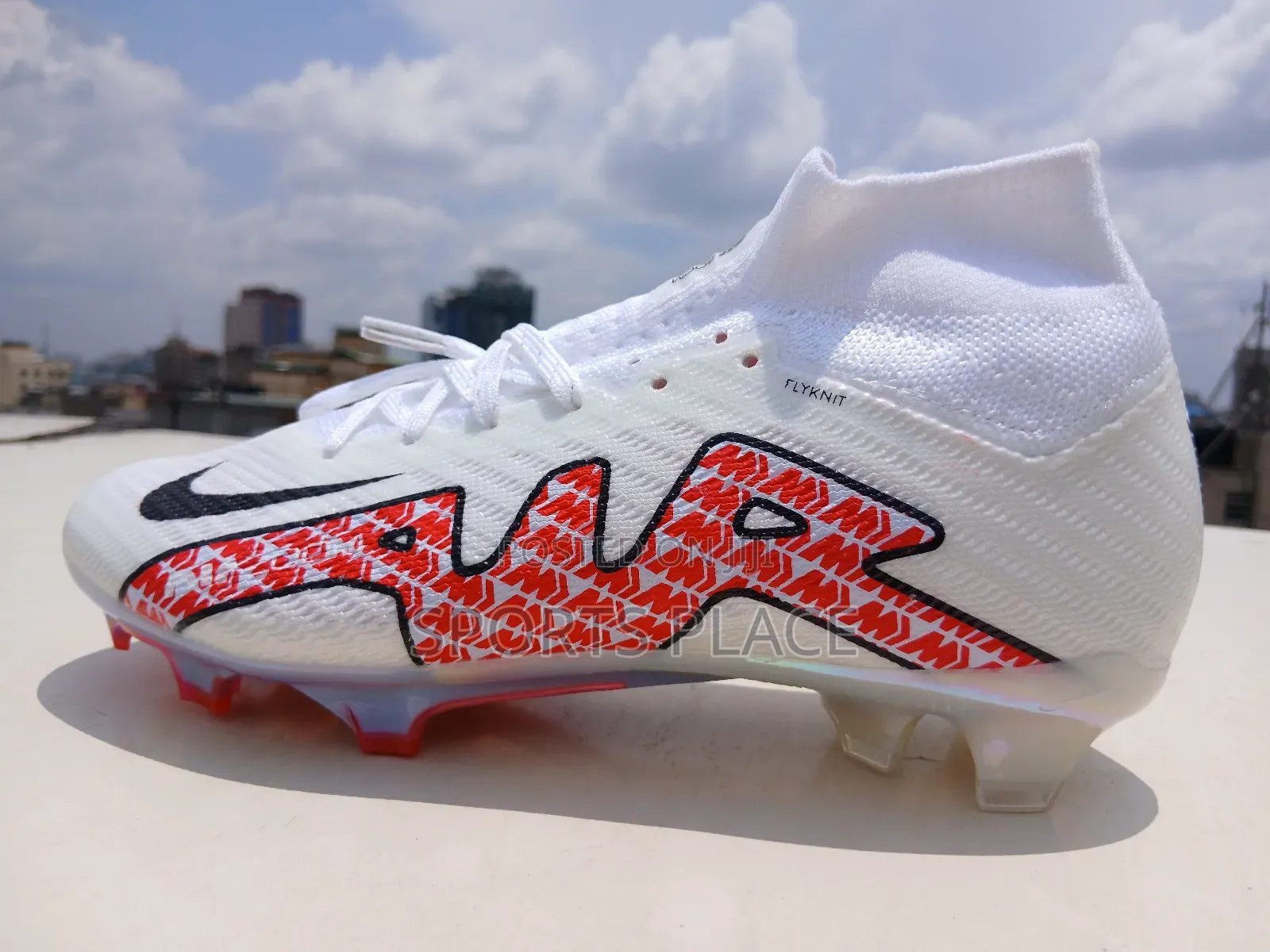 Kids Air Zoom Soccer Boots