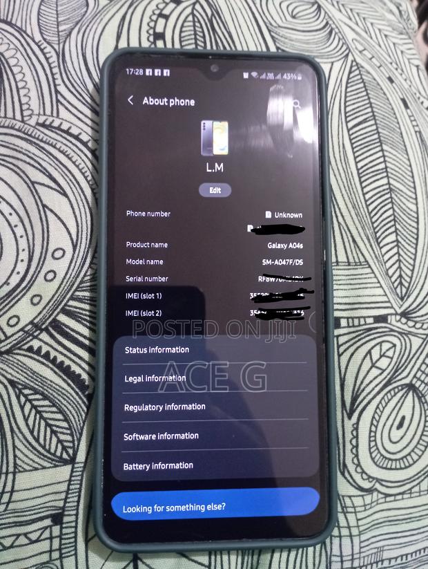 Samsung Galaxy A04s 64 GB Black - main view