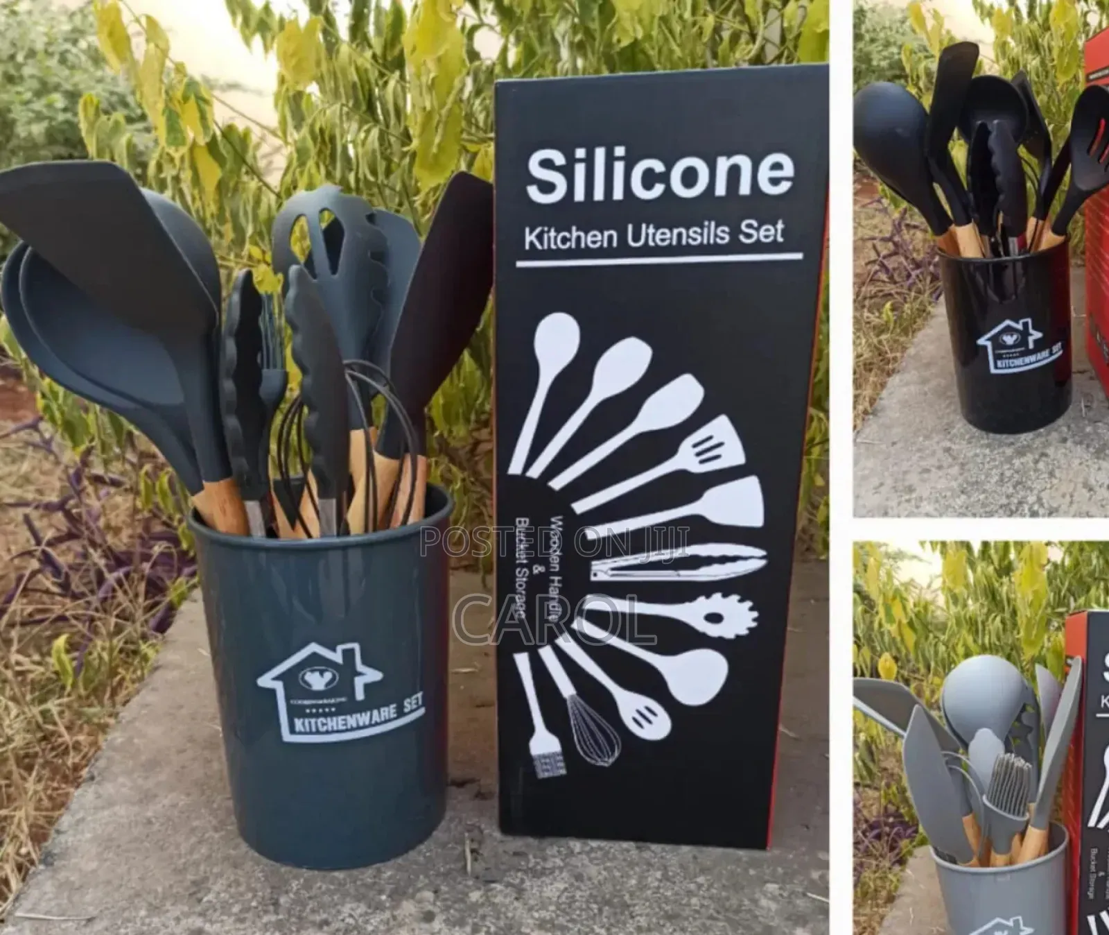 12 Pieces Silicone Spoon Available