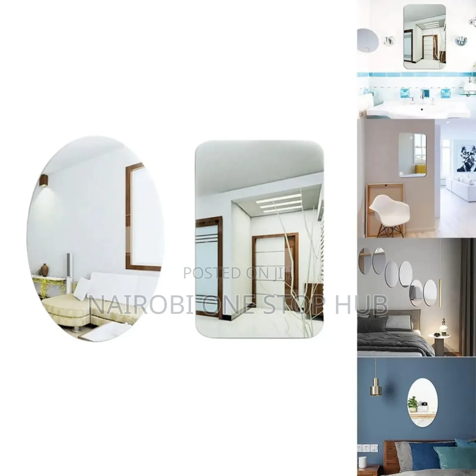 Peel and Stick Wall Mirror