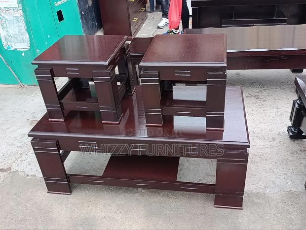 Coffee Table And Stools