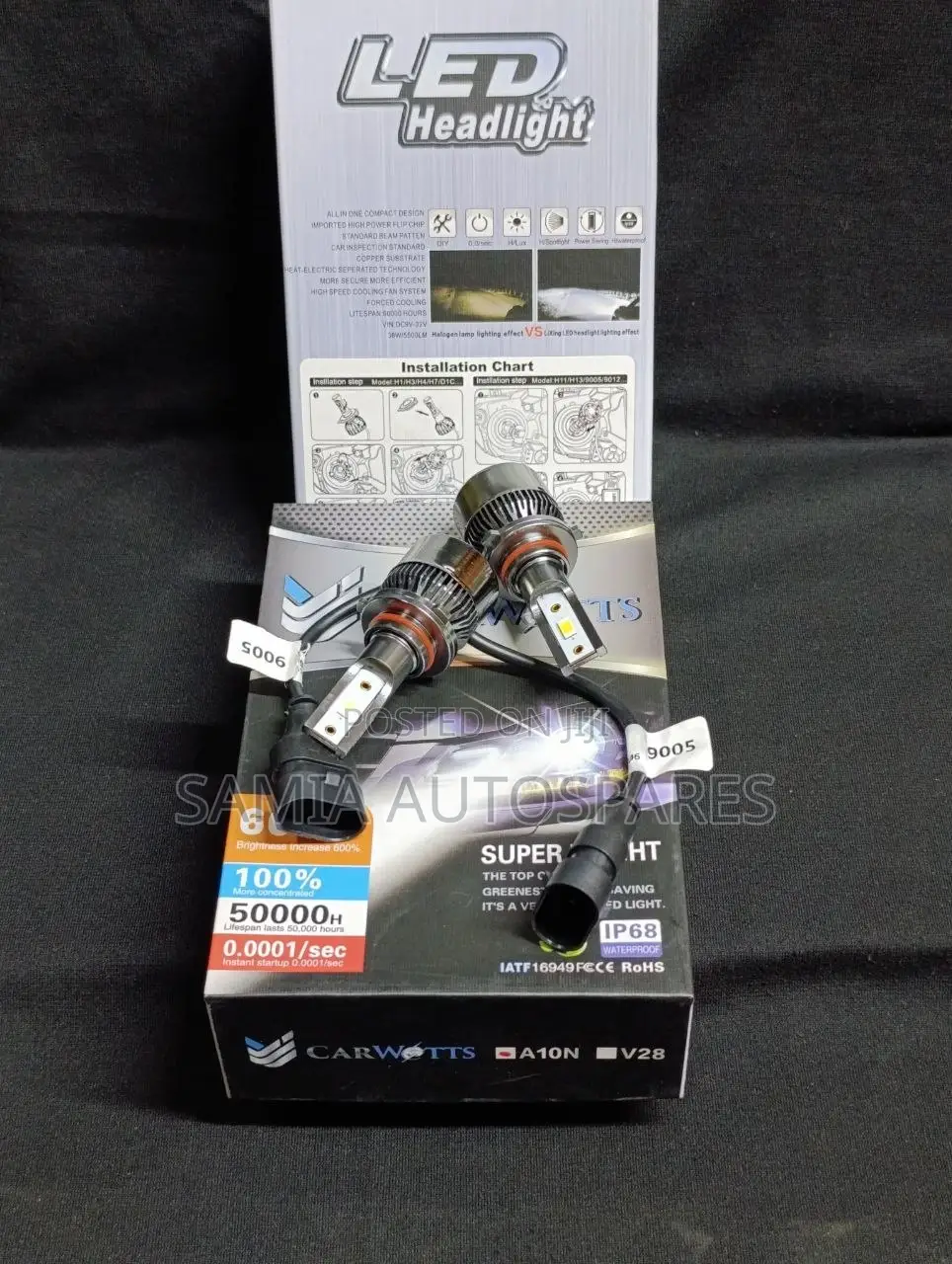 Carwotts A10n 9005 Car Led Headlights.