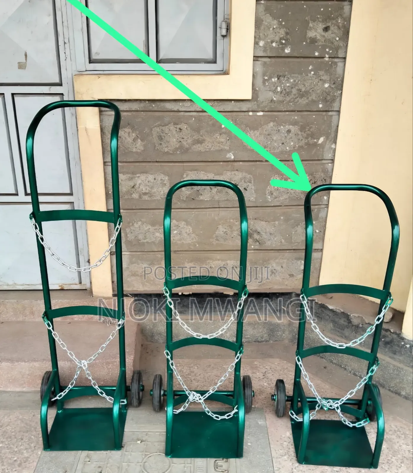 Oxygen Cylinder Trolley