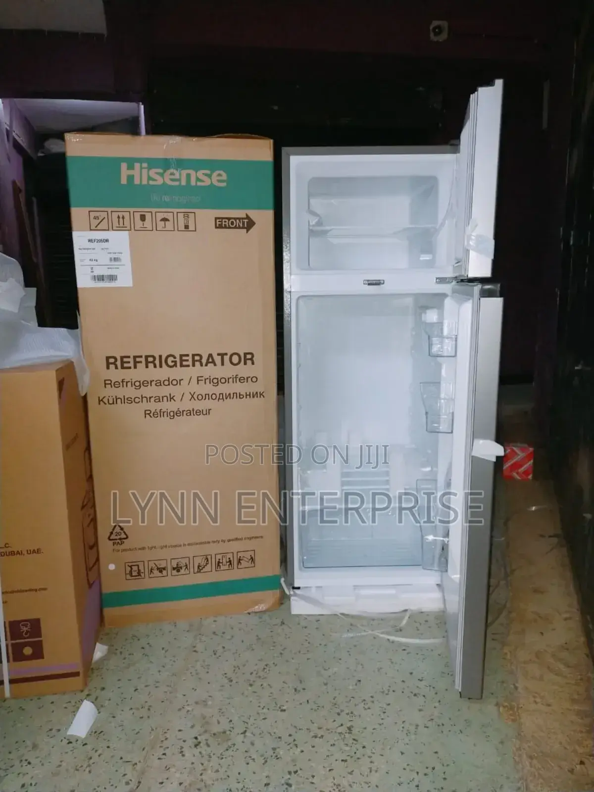 Hisense Fridge 91 Liters Double Door Ref91dr (2yrs Wrty