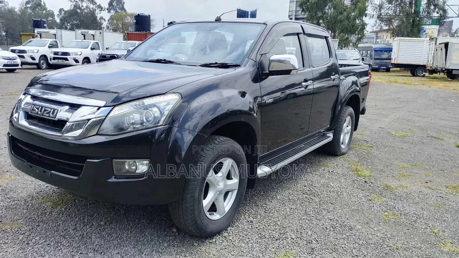 Isuzu D-MAX 2016 Black