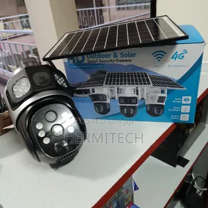 Outdoor Wifi Enabled CCTV Camera With Triple Lens