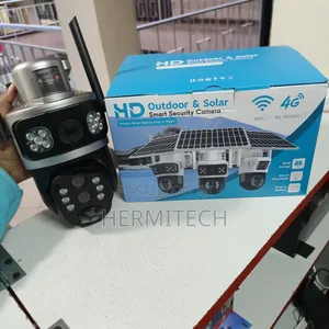 Smart Net Camera With Triple Lens Wifi Enabled CCTV