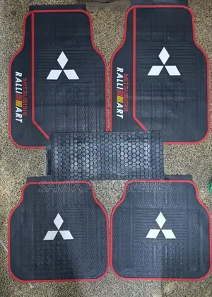 Mitsubishi 5pcs Rubber Car Floor Mats