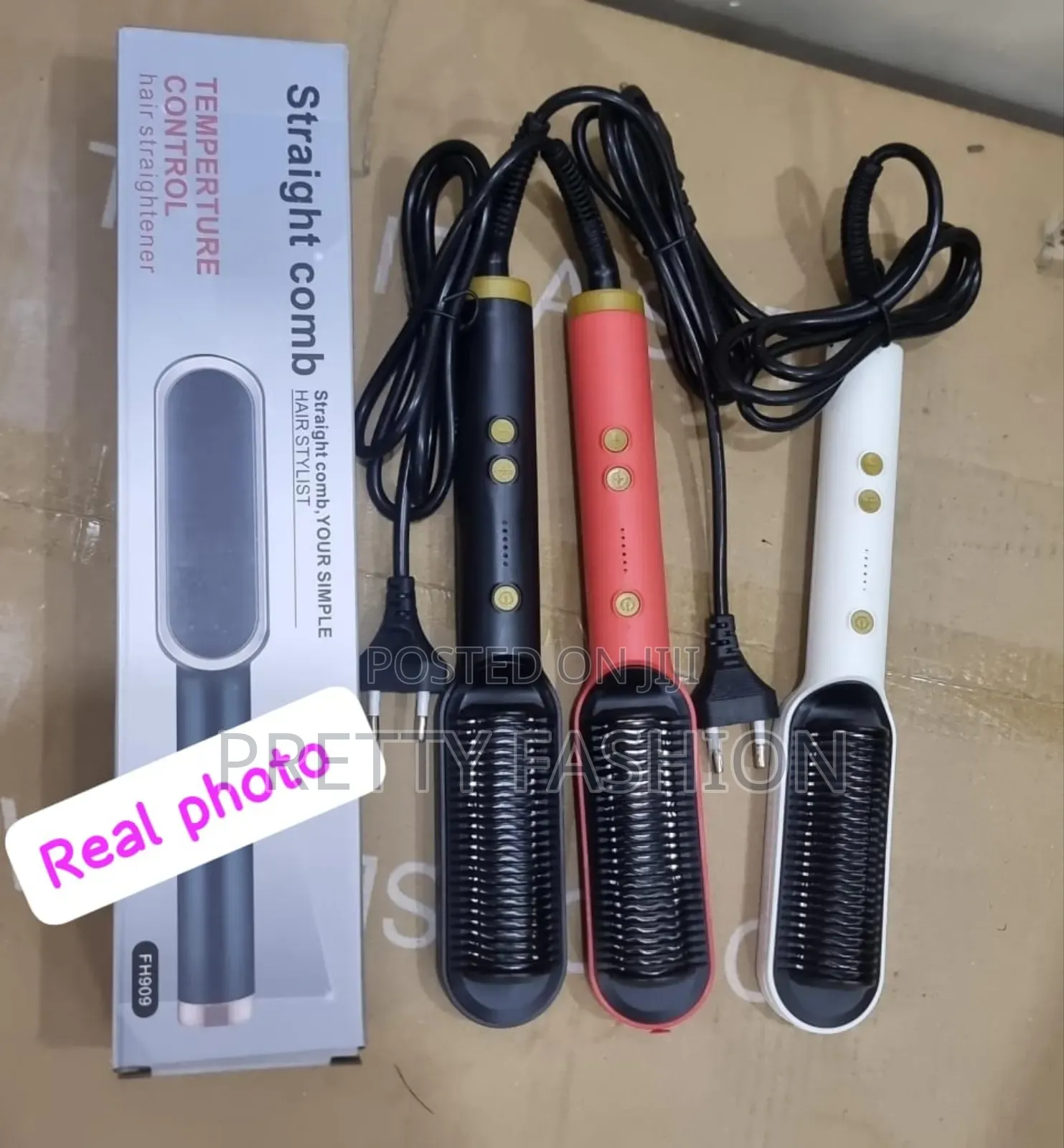 Electric Hair Straightener Comb