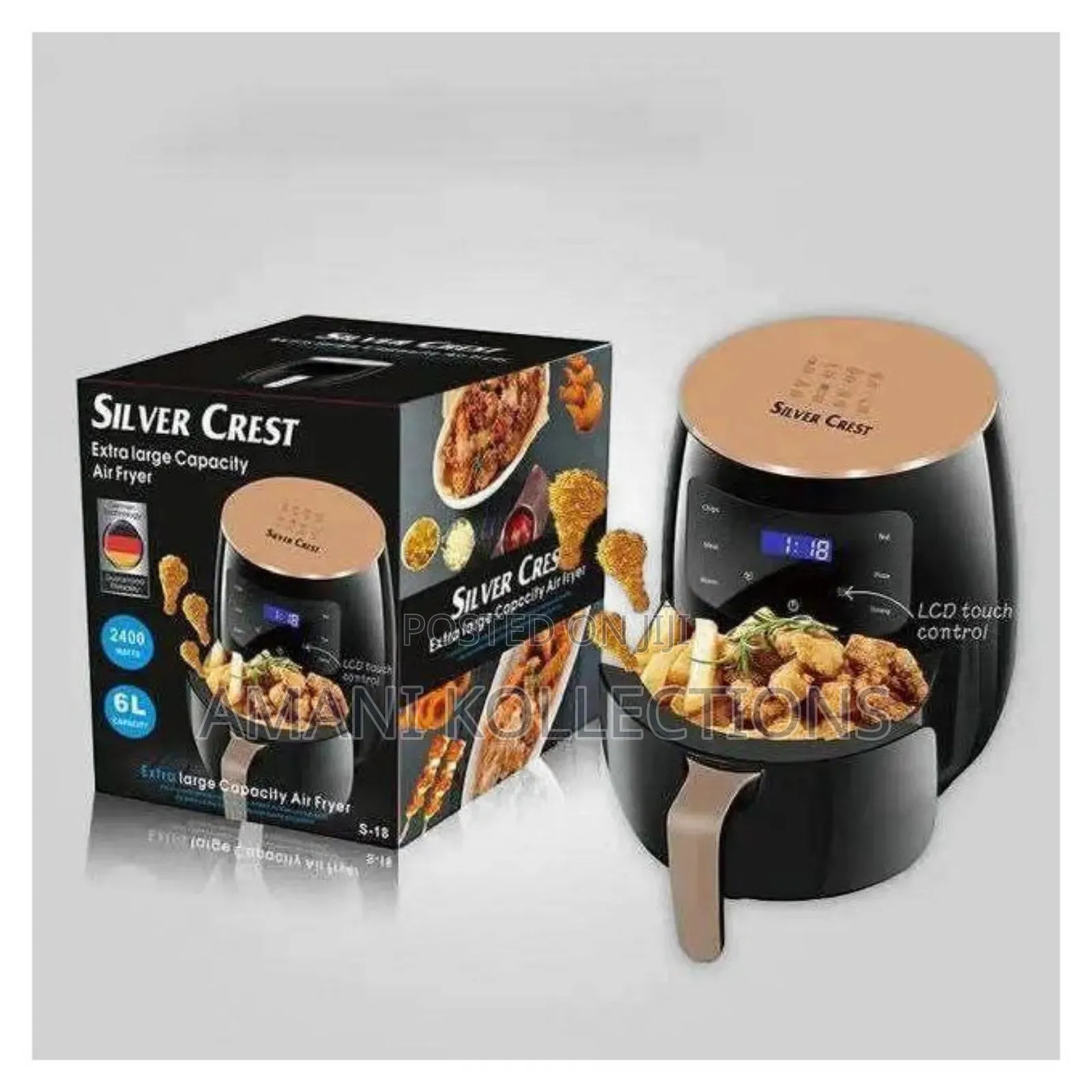 Airfryer 6ltres Silvercrest Large Capacity