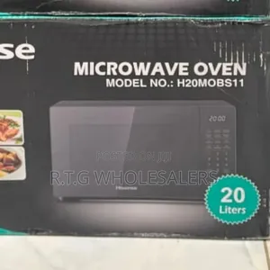 Hisense 20 L Digital Microwave – Sleek Black Finish