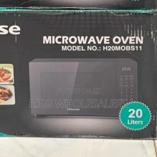 Hisense 20 L Digital Microwave – Sleek Black Finish - main view