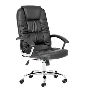 Office Chairs; Premium Comfort High-Back Leather Office Chair