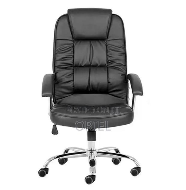 Office Chairs; Premium Comfort High-Back Leather Office Chair - thumbnail 7