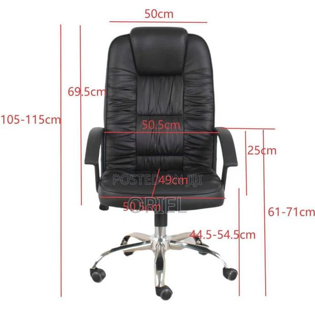 Office Chairs; Premium Comfort High-Back Leather Office Chair - thumbnail 10