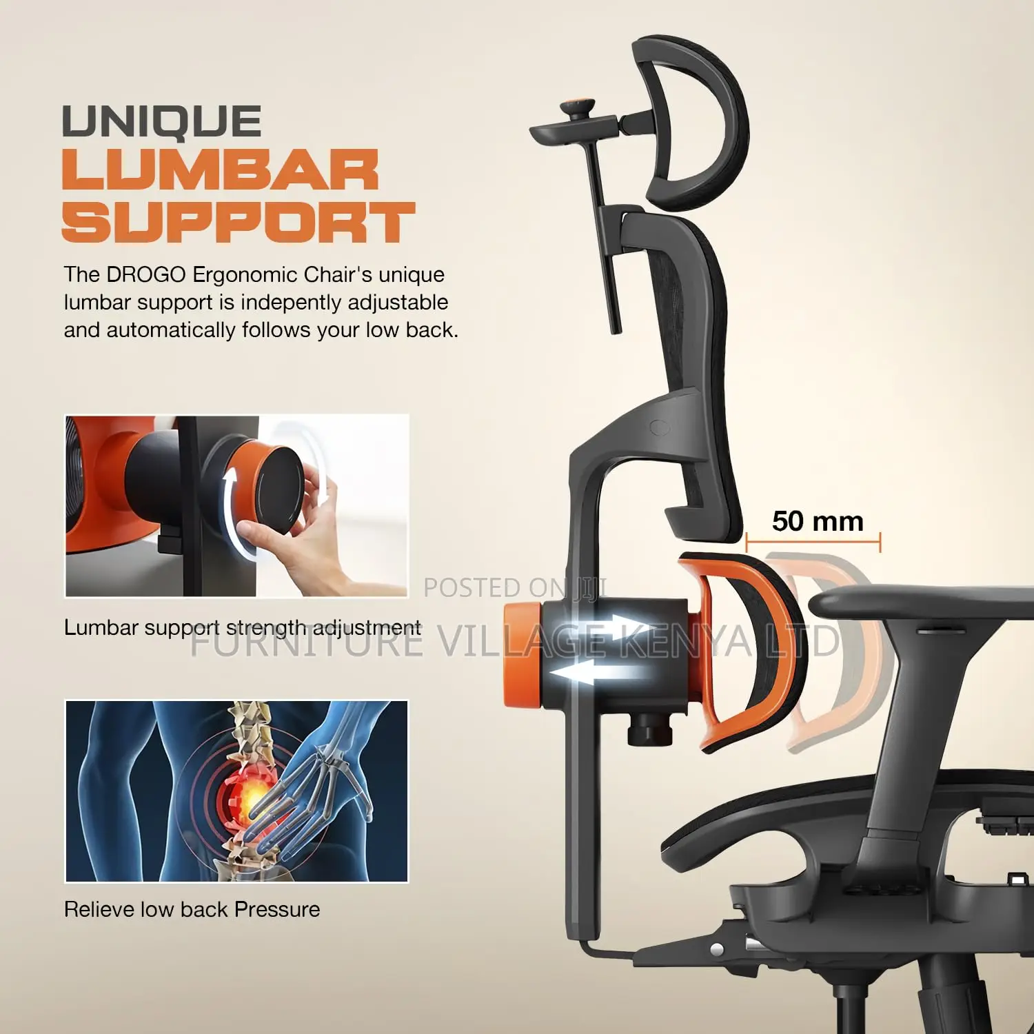 Ergonomic Office Chair For Work From Home, Computer Chair