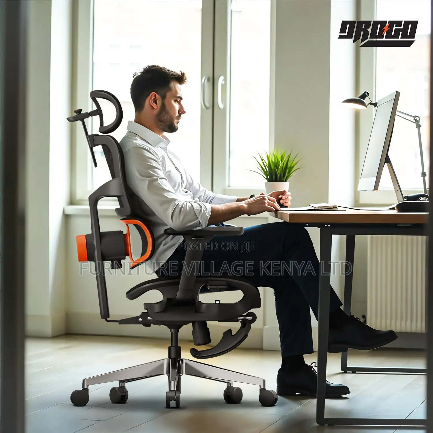 Ergonomic Office Chair For Work From Home, Computer Chair