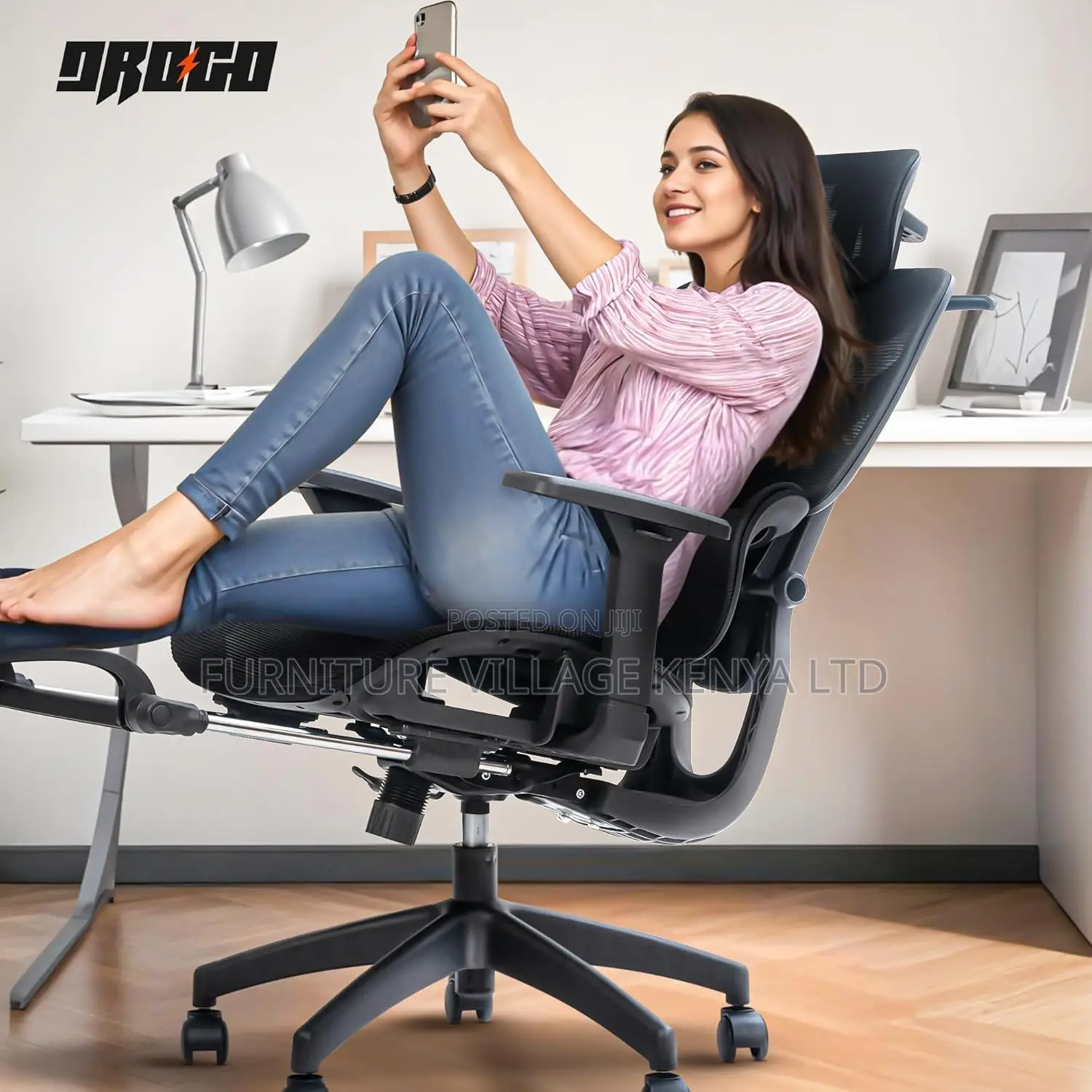 Ergonomic Office Chair For Work From Home, Computer Chair