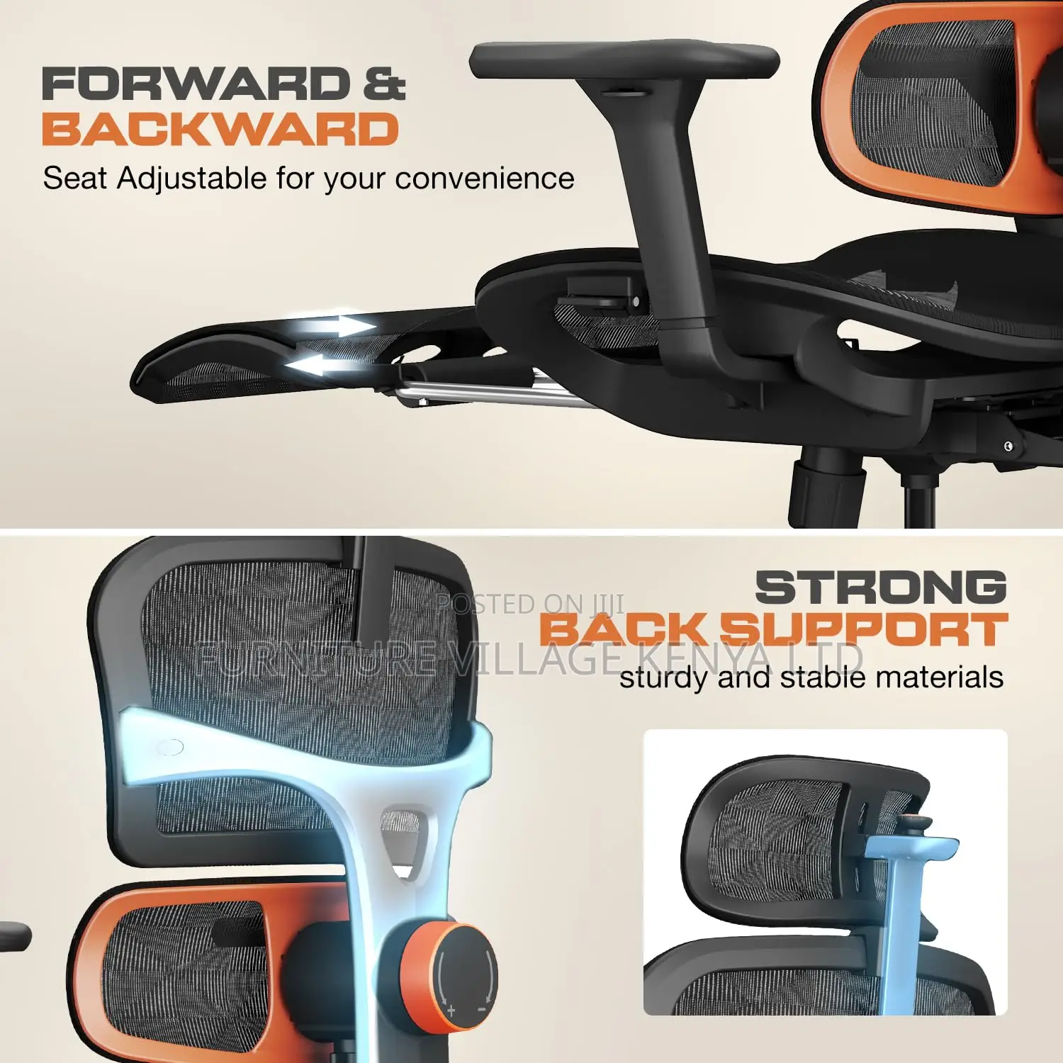 Ergonomic Office Chair For Work From Home, Computer Chair