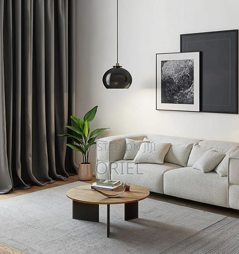Coffee Tables; Stylish Round Oak Work Lounge Table