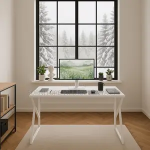 Sturdy Gaming Table (120 Cm - White)