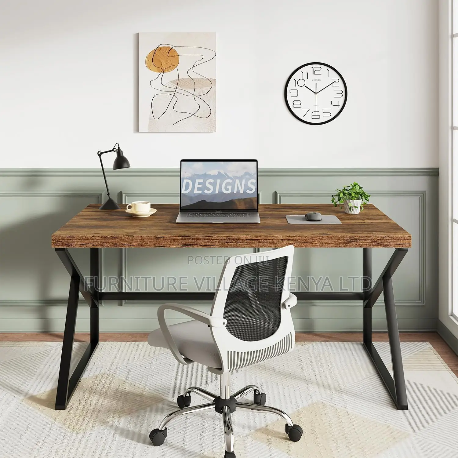 Sturdy Gaming Table (120 Cm - White)