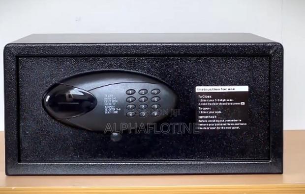 Office Home Bank Usage Safe Box With Electronic Digital Lock, Key Lock