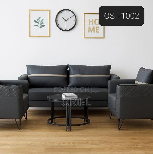 Office Sofa; High-Back 5-Seater Executive Office Sofa - thumbnail 2
