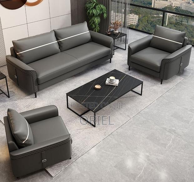 Office Sofa; High-Back 5-Seater Executive Office Sofa - thumbnail 5